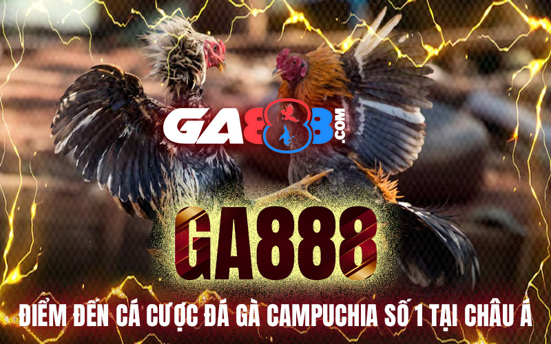 GA888 - Điểm Đến Cá Cược Đá Gà Campuchia Số 1 Tại Châu Á